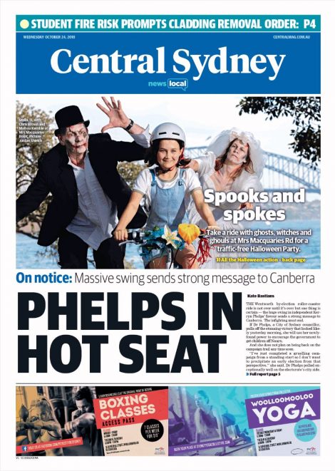 Central Sydney Courier Cover