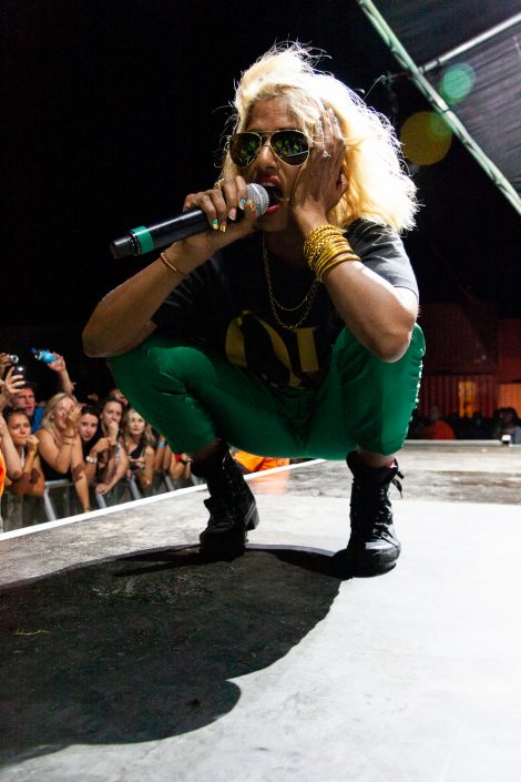 M.I.A. performs at the 2011 Big Day Out in Perth, Western Australia. Taken for The WiRE Mag.